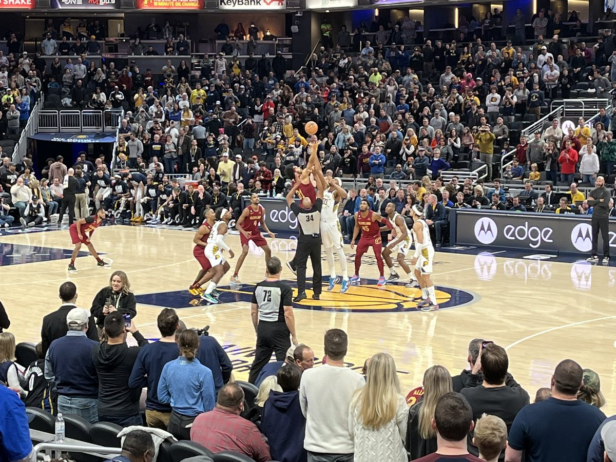 Lee boys annual trip. Cavaliers at Pacers #Pacersgamenight