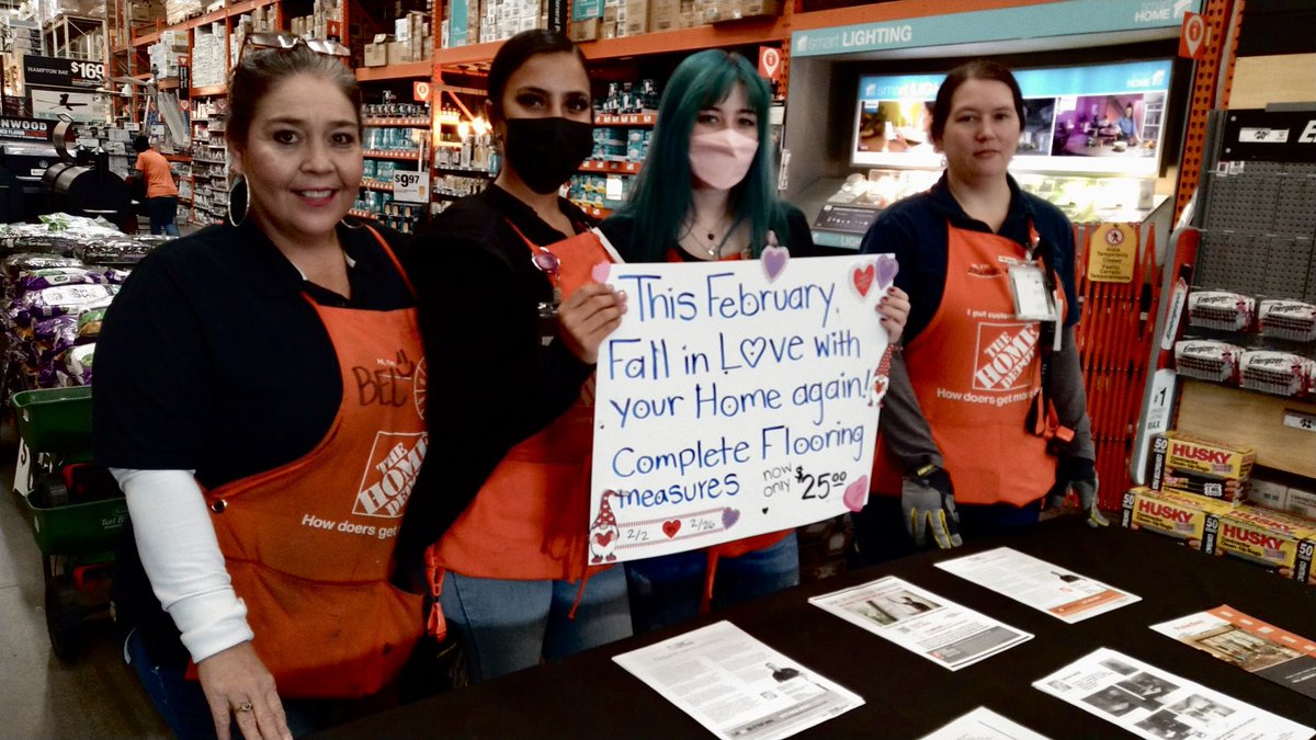 It’s February yall! Fall💕IN LOVE💕 with your home again! #HomeServices #THD6564 @krv237 @65fbea @elizondo_iii @smitty04 @HRMThomasTHD @Jennifer_HD6564 @Chrissaw3 @13lucylu_HD @_Elisa_Cabrera @Hanna08258794 @AlexSal2911 @lisa_garcia6564