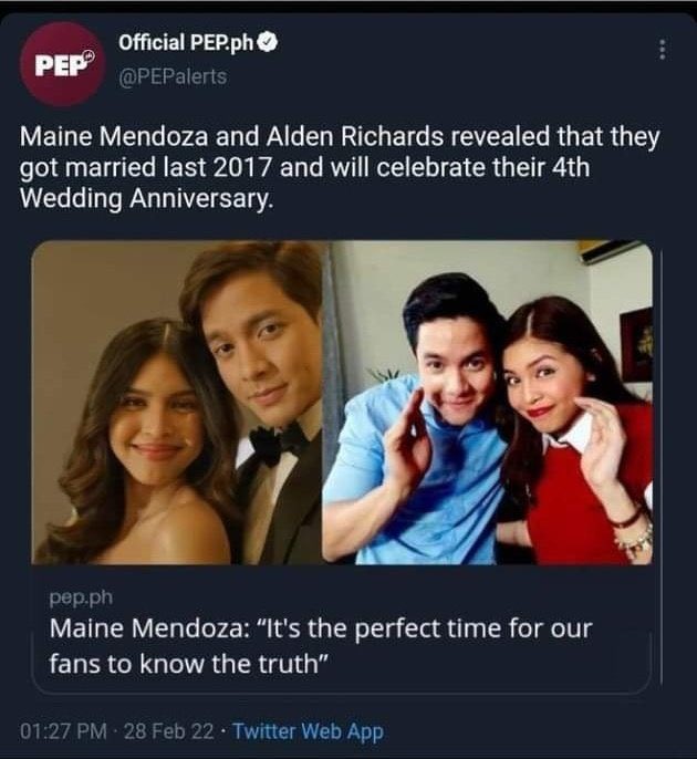 MCambsl2's tweet photo. Ang tanong ano lahat ito na dinelete ng GMA at PEP... nagpost ng REAL sabay deleted para ipalit ang REEL. Alam naman nila ang TRUTH ABOUT ALDUB... mga posts n2 ay di mga pagkakamali . He2 ang KATOTOHANAN... 
CTTO
#BOYCOTTMZETxAPTxGMA698 https://t.co/PBS5i7QanT