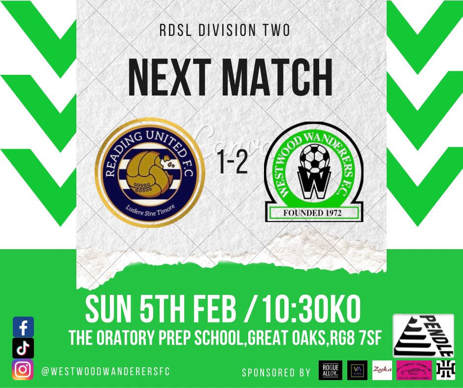 Westwood Wanderers Sunday tweet media