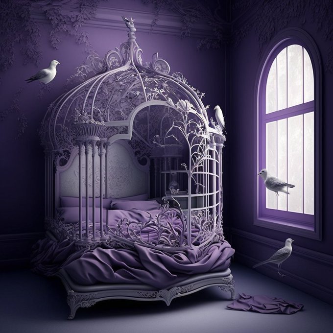 Each of these are Midjourney images generated from the themes and elements for some of the new rooms