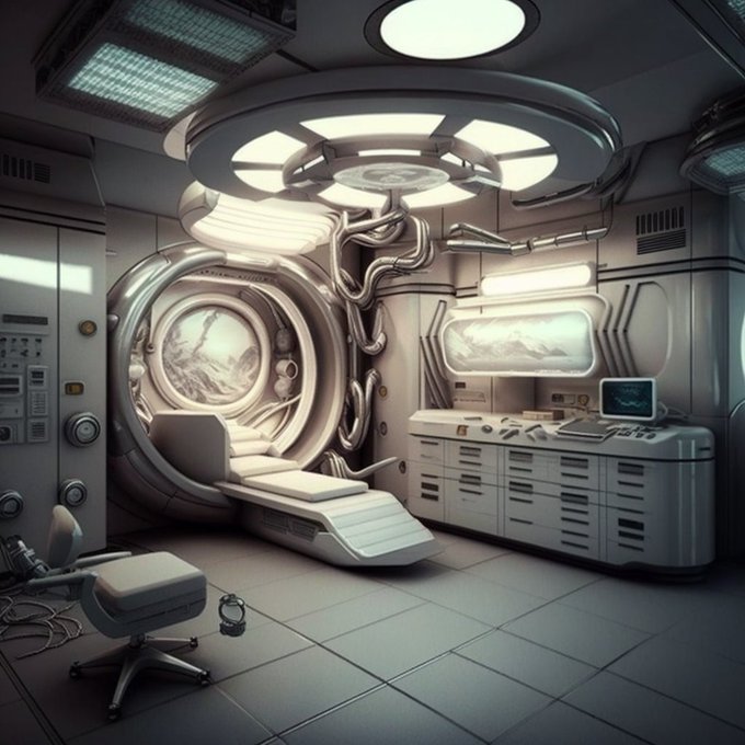 Each of these are Midjourney images generated from the themes and elements for some of the new rooms