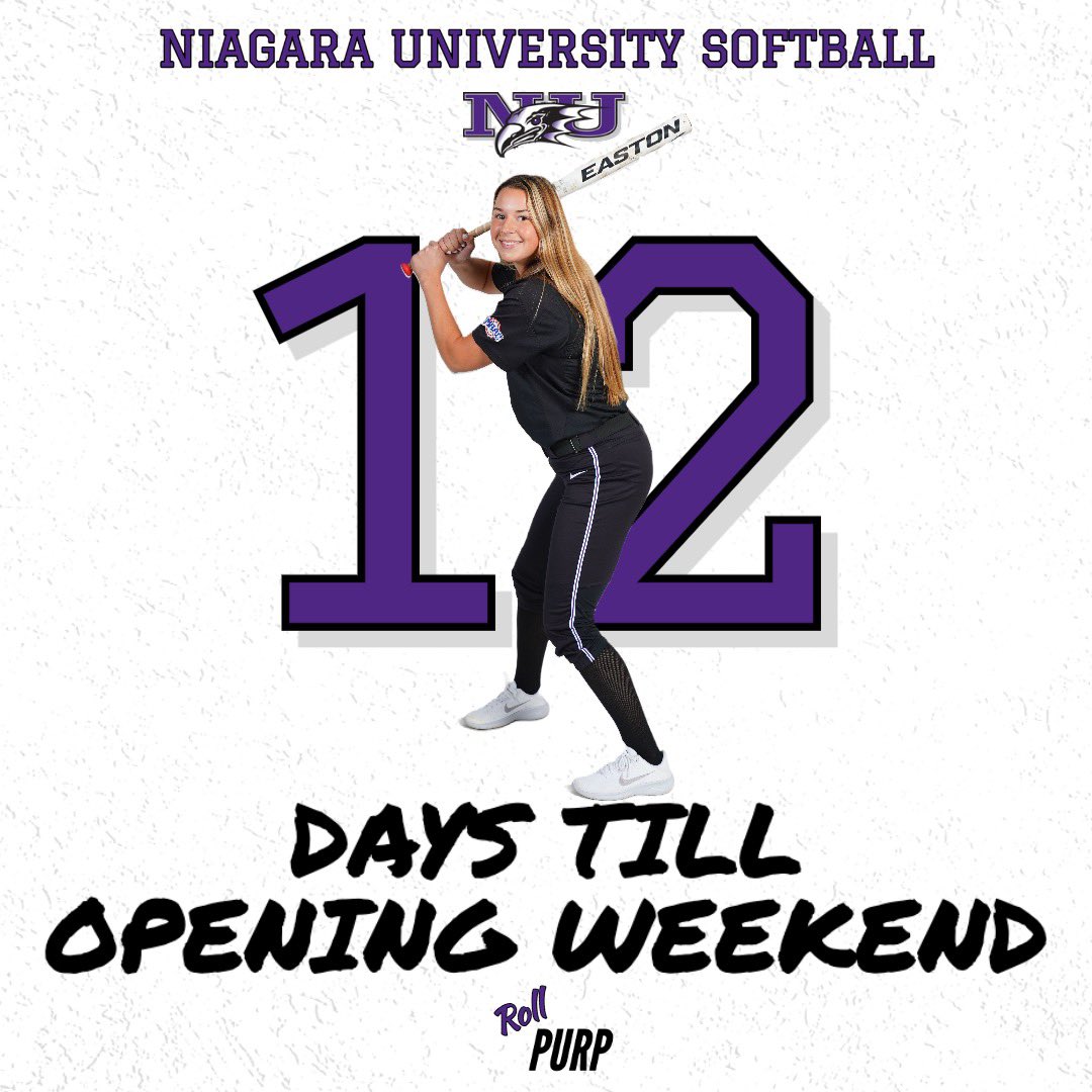 NiagaraSB's tweet photo. 1️⃣2️⃣ days til opening weekend!! 🦅📅 @haileycenname https://t.co/MHw1PnPRZO