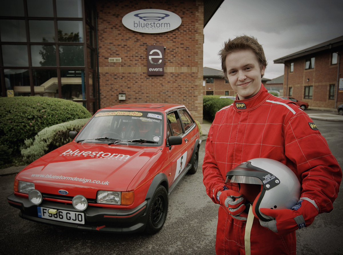 PaulWoodford84's tweet photo. Imagine the company that gave you your first job out of university, sponsoring you for tyres on your race car. 

Throwback to my first lesson on investing in people. Take a bow, @bluestormdesign - you inspired a whole lot of good stuff. 😍 https://t.co/qTn5uApSFW