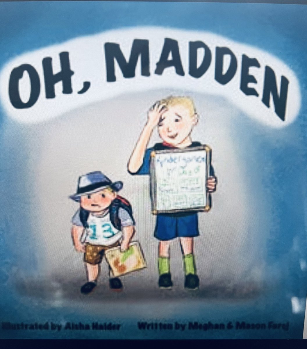 Dreams do come true! My son and I will soon be published authors! I’m so excited to show my son and Ss that ANYTHING is possible! #ohmadden #weare54 #froststrong #youngauthors #Believe