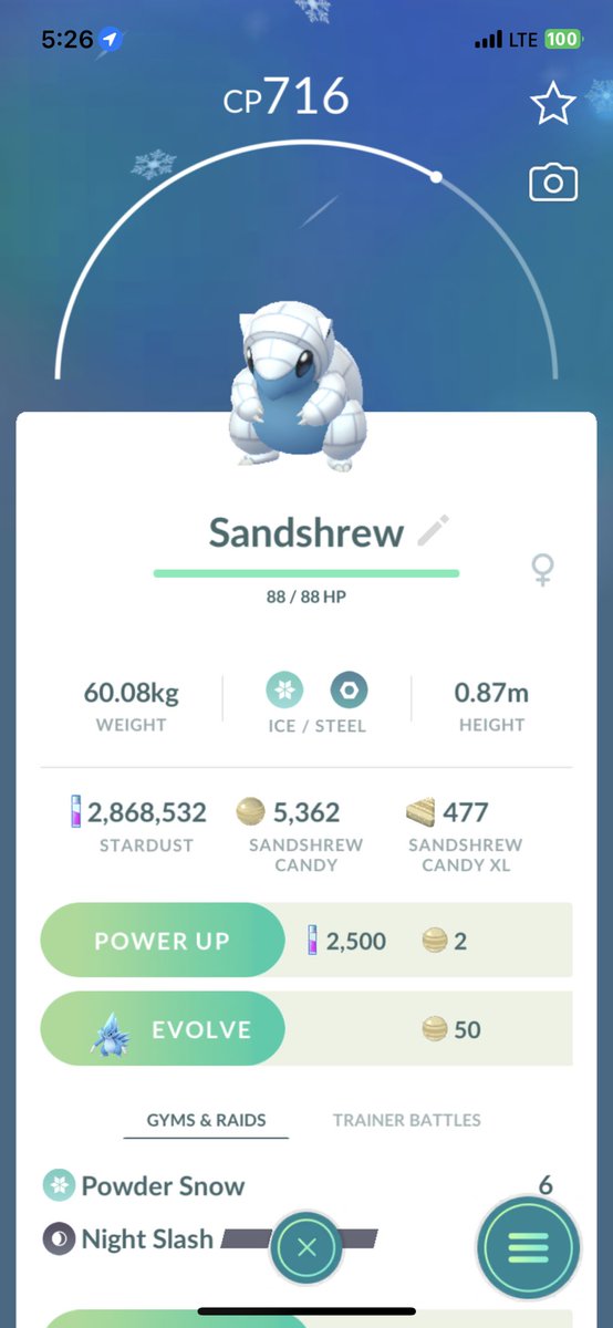 JYMBUBBY2002's tweet photo. What a day!! #shiny hunting was amazing!!! 50 shiny noibat. 1 shiny gallerian sandshrew, 1 #shiny helioptile!! #ShinyPokemon #ShinyCheck #PokemonGO #TTC4LIFE https://t.co/5AeRc8gIep