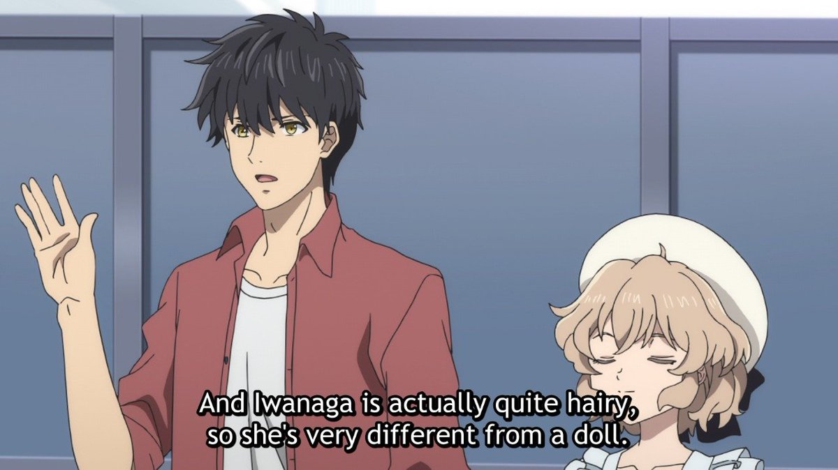 Anime Trending on Twitter "Kuro Chastises Iwanaga for talking about