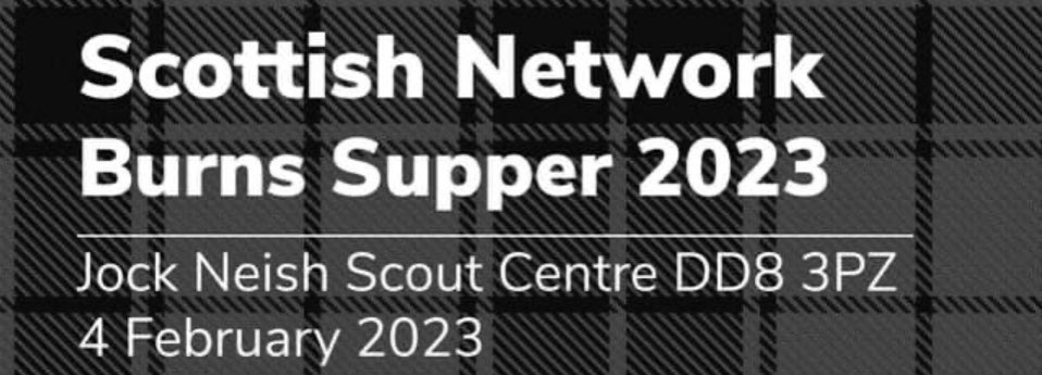Sharkey_Scout's tweet photo. And finishing off the day by celebrating all things Scottish at the Scottish Scout Network Burns Supper & Ceilidh!
A fantastic evening at the Jock Neish Centre in Angus. Slร inte!
#BurnsSupper #ScottishTraditions #ScoutingCommunity #BrilliantDay #Part3 https://t.co/YCLkx4JpPy