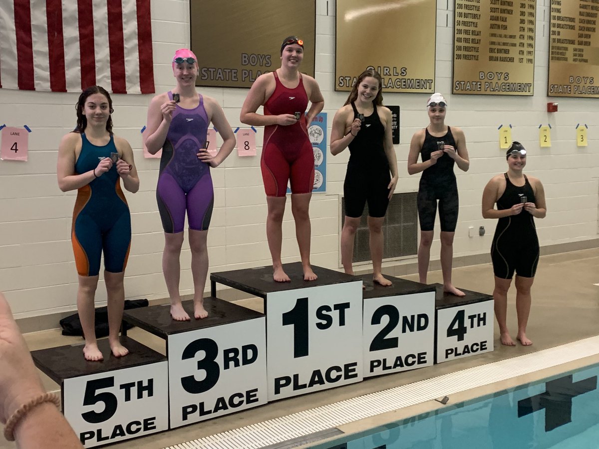 Varsity Silver Conference 

100 Butterfly Conference Champion Anna Hess!