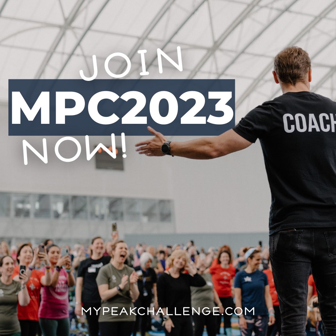 Did you hear the news?📣

#MPC2023 is now LIVE!🙌

What are you waiting for? Join our
global🌎 #Peaker community here: mypeakchallenge.com/pages/join! Your best year yet
awaits.

#MPC
#MyPeakChallenge
#SamHeughan