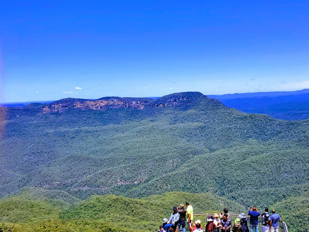 Oh yes, they call them the Blue Mountains outside Sydney, Australia!!