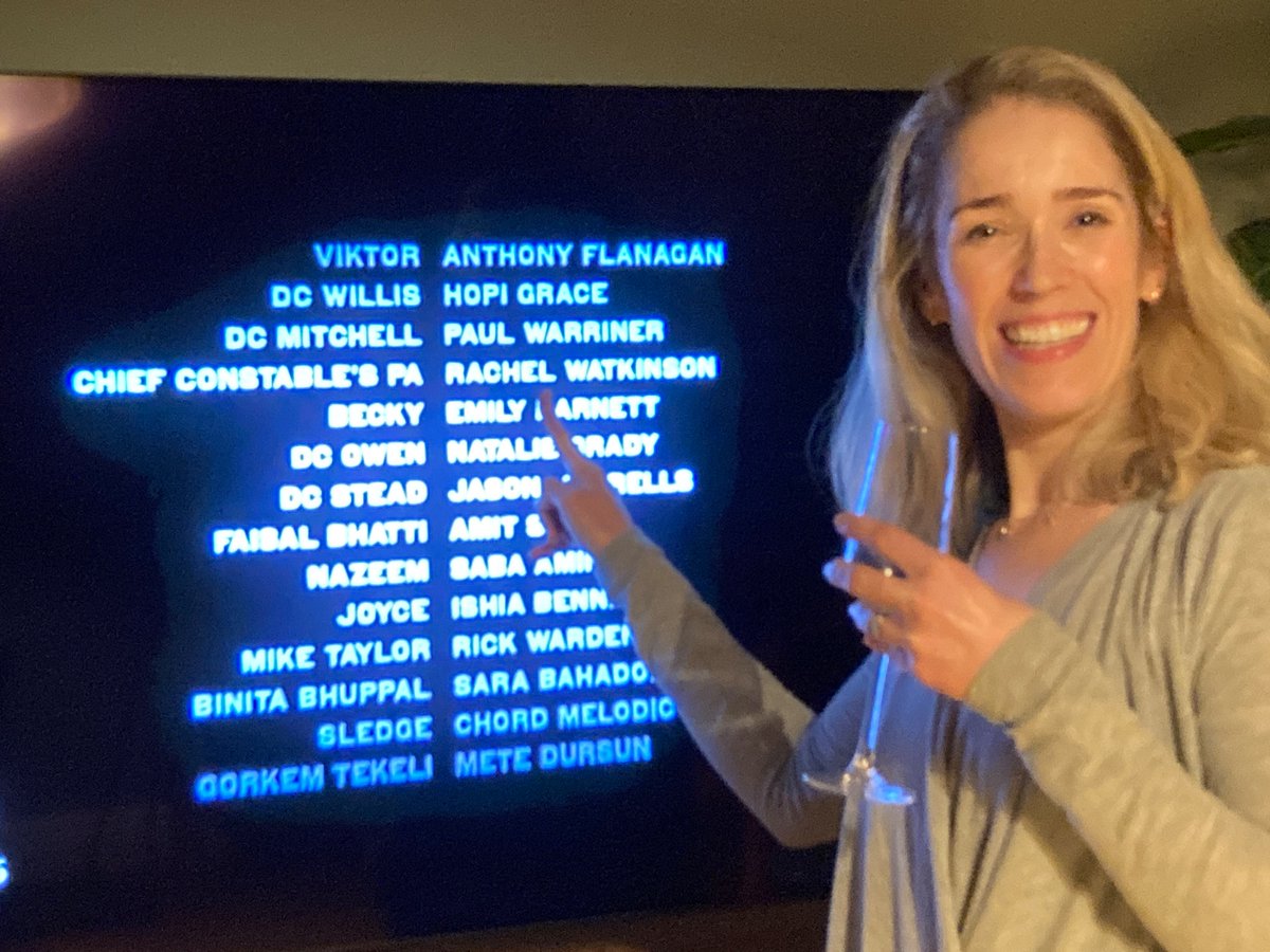 Rachel Watkinson (@rachelwatki) on Twitter photo So integral to the storyline I don’t even need a name! Mainly just delighted to be a teeny part in the most talked about show of the year! <a href="/SarahLancsUK/">Sarah Lancashire</a> was incredible, <a href="/fergusobrienuk/">Fergus O'Brien 💙☘️🇮🇪🎩</a> was so supportive and <a href="/spiceyw/">Sally Wainwright</a> was just *chefs kiss*. #HappyValley has to win ALL the BAFTA’s So integral to the storyline I don’t even need a name! Mainly just delighted to be a teeny part in the most talked about show of the year! <a href="/SarahLancsUK/">Sarah Lancashire</a> was incredible, <a href="/fergusobrienuk/">Fergus O'Brien 💙☘️🇮🇪🎩</a> was so supportive and <a href="/spiceyw/">Sally Wainwright</a> was just *chefs kiss*. #HappyValley has to win ALL the BAFTA’s