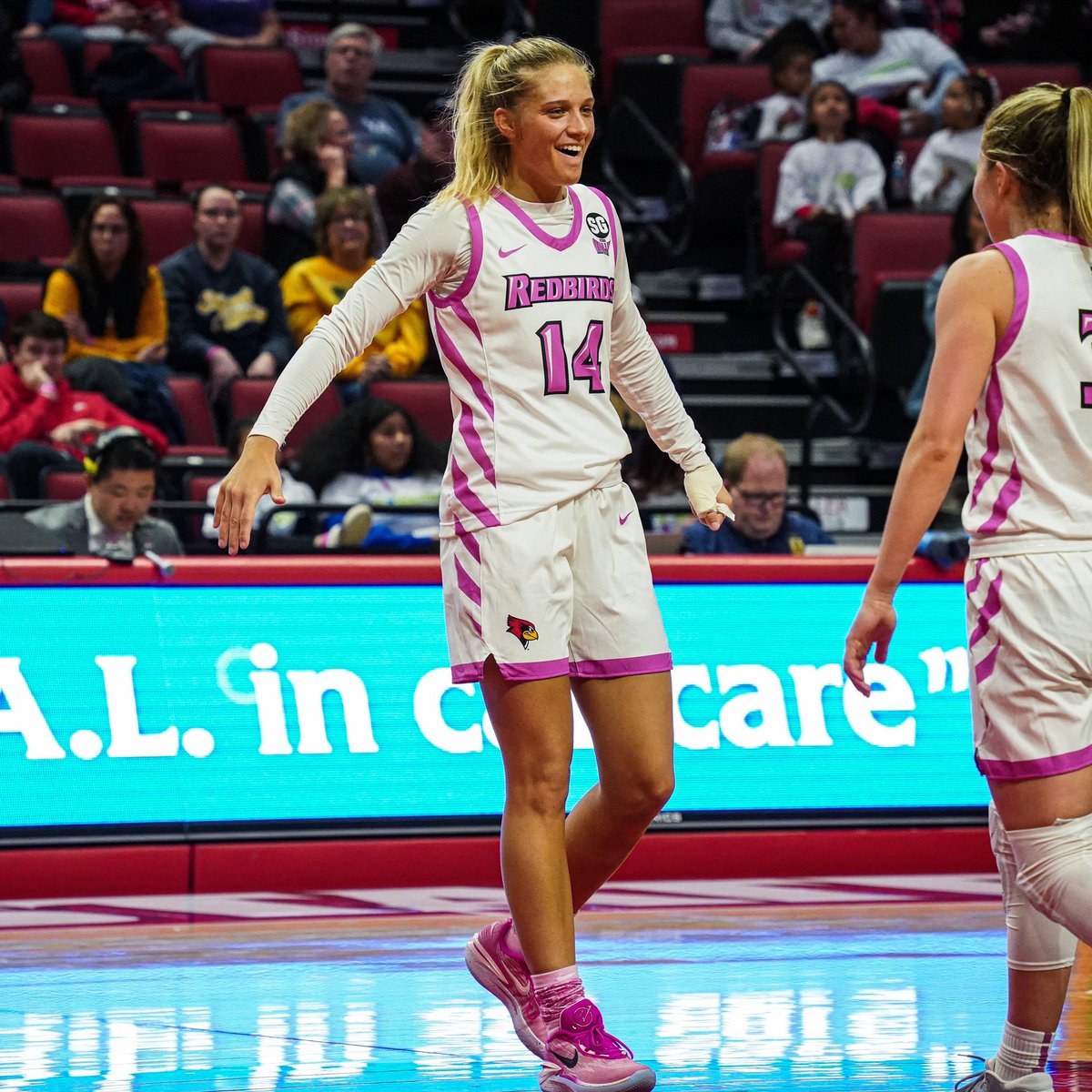 RedbirdWBB's tweet photo. HOW WE FEELING, REDBIRD NATION?! https://t.co/th5hKoOwUk