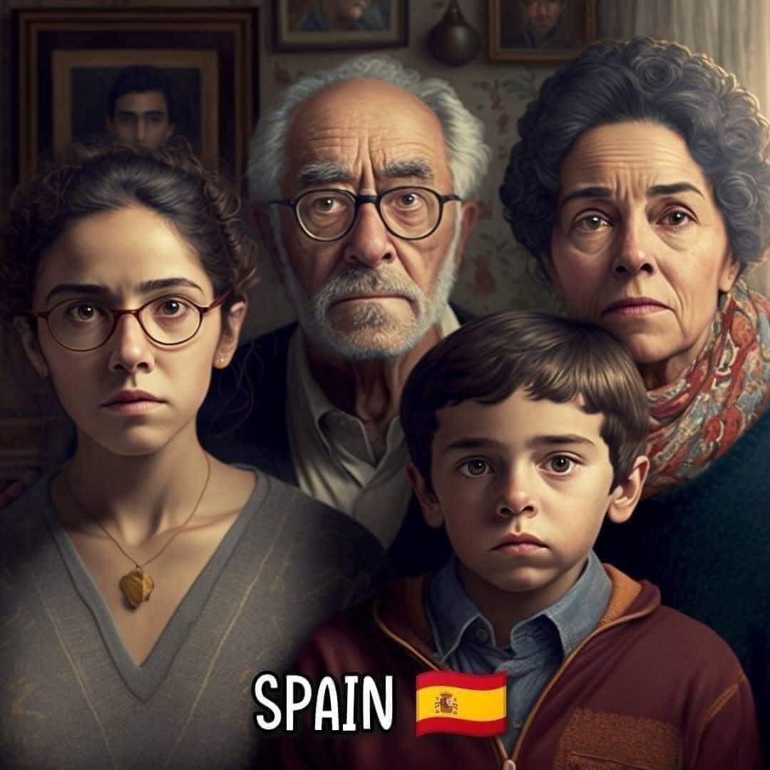 InformaCosmos's tweet photo. Familias de diferentes países, según Inteligencia Artificial (IA). 

(HILO DE IMÁGENES ⬇️) https://t.co/GdNtI5xU1f