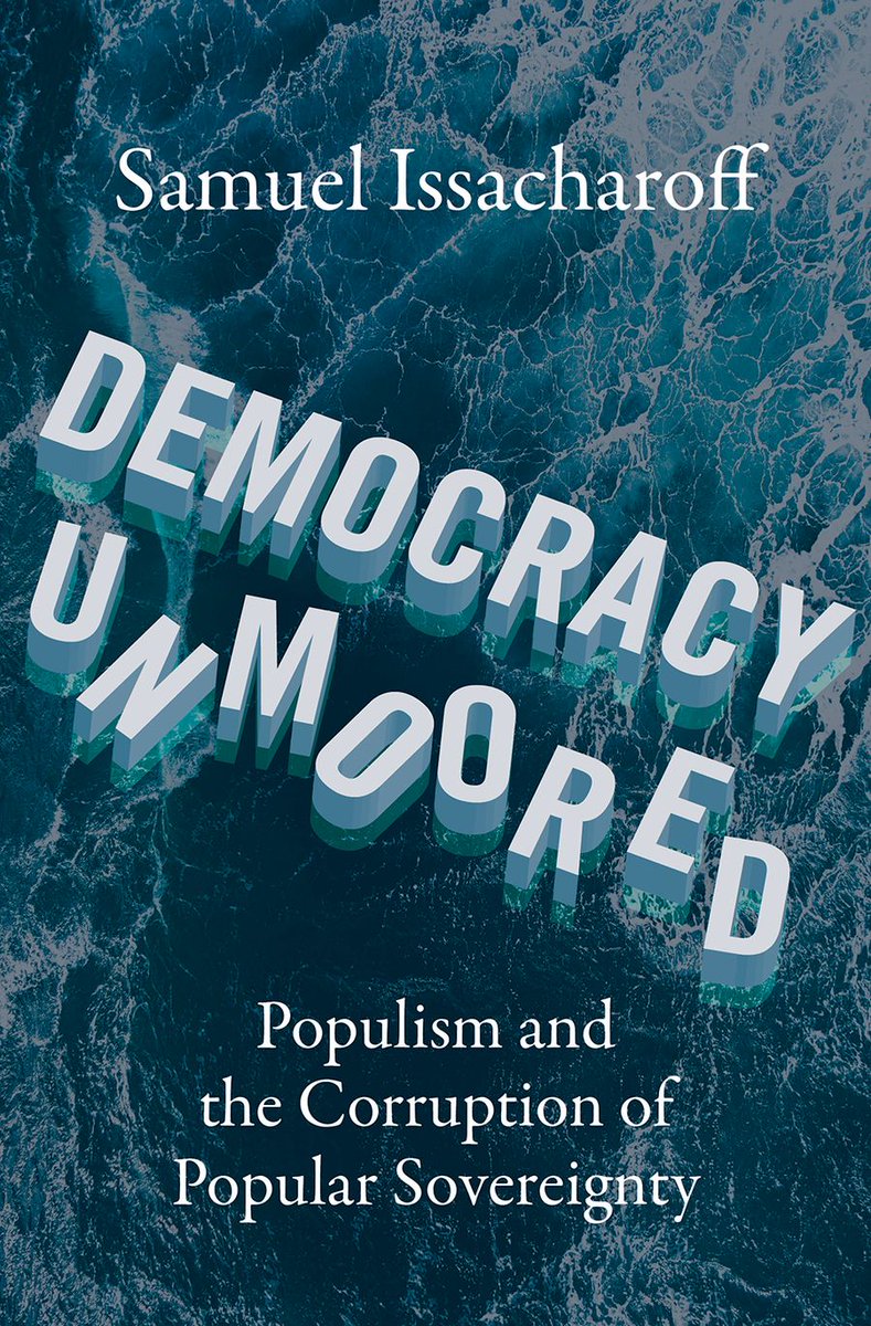 Pleased to announce my new book, Democracy Unmoored, available in March