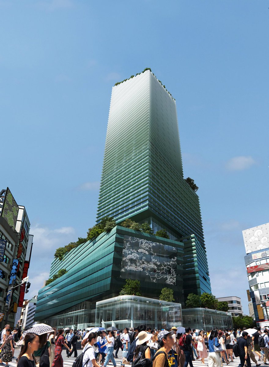 kazuyuki_info's tweet photo. 先月末で���店した東急百貨店本店、2027年コレになって帰ってきます。設計はノルウェーの建築事務所Snøhetta（スノヘッタ）。 https://t.co/kOa1mcB8Ey