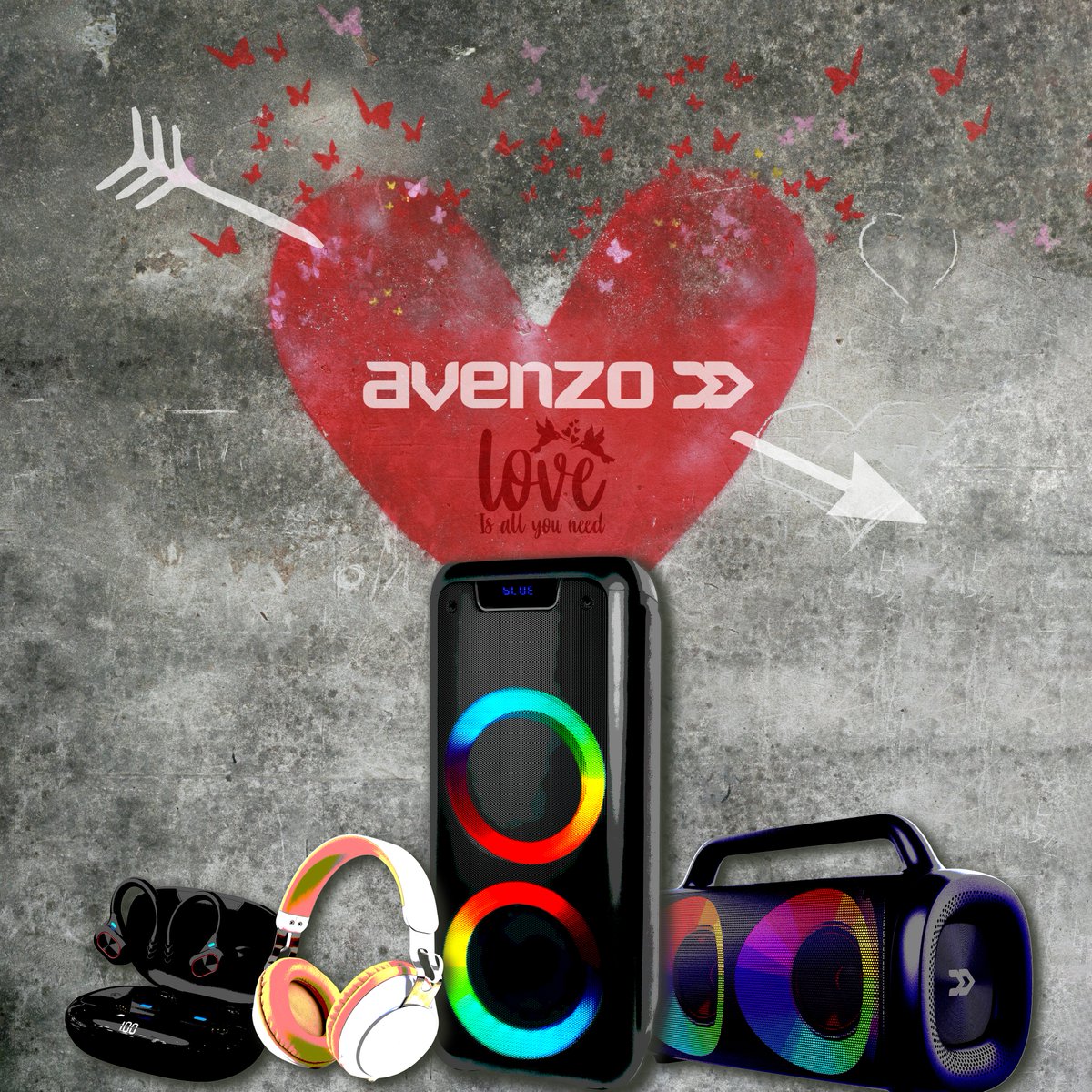 "Love is all you need" pero si es con música mucho mejor.
Descuento del 20% en nuestra web con el cupón: LOVE23
avenzo.es
Hasta el 14 de Feb de 2023
#sanvalentin
#lovemusic
#cupón
#oferta
#descuentos