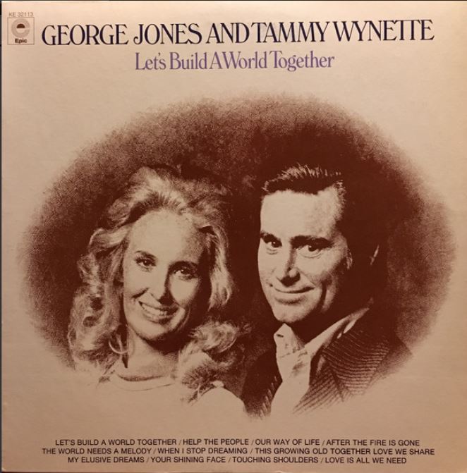 MadMax1861's tweet photo. #50YearsAgoToday the #GeorgeJonesAndTammyWynette #album #LetsBuildAWorldTogether was released. The third photo was on the album sleeve. #50YearsAgo #GeorgeJones #TammyWynette #February1973 #GeorgeAndTammy #CountryMusicHallOfFame #FirstLadyOfCountryMusic #Tammy https://t.co/vJfrxwhdwR
