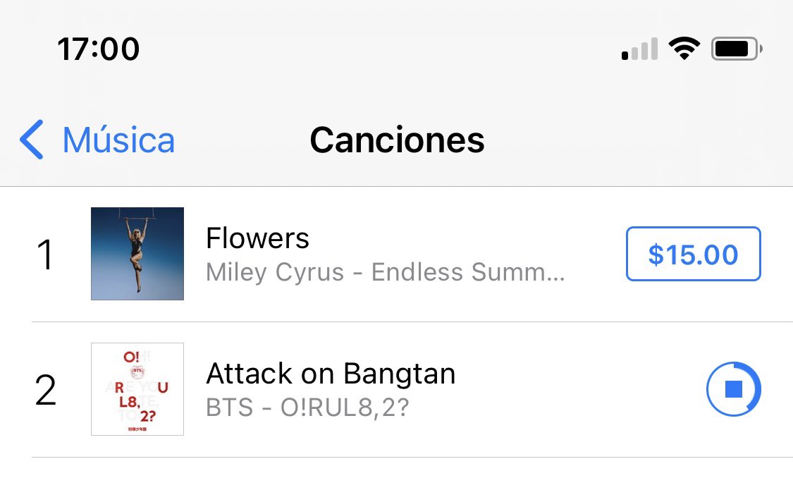 dream7stars's tweet photo. Canción adquirida  

Recuerden que se están dando fondos a las personas que tienen cuenta y tarjeta. 

#AttackOnBangtanToNo1

BTS ARE UNTOUCHABLE https://t.co/O5oQMNHgZl