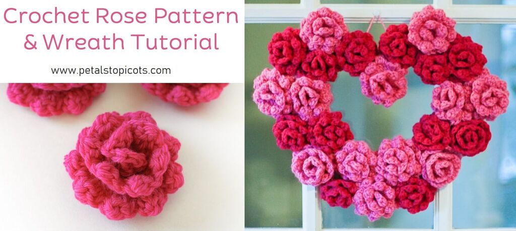 Petals To Picots On Twitter This Crochet Rose Pattern Is So Super 