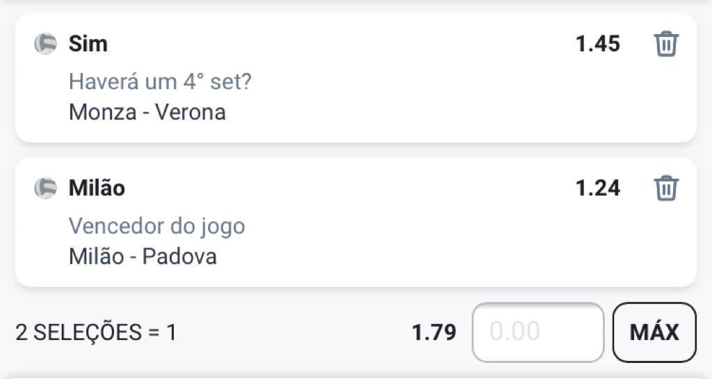CANHOTATIPS's tweet photo. Vôlei.🏐
Superliga Italiana.
✅✅✅✅✅✅ https://t.co/K6NHNON2zC