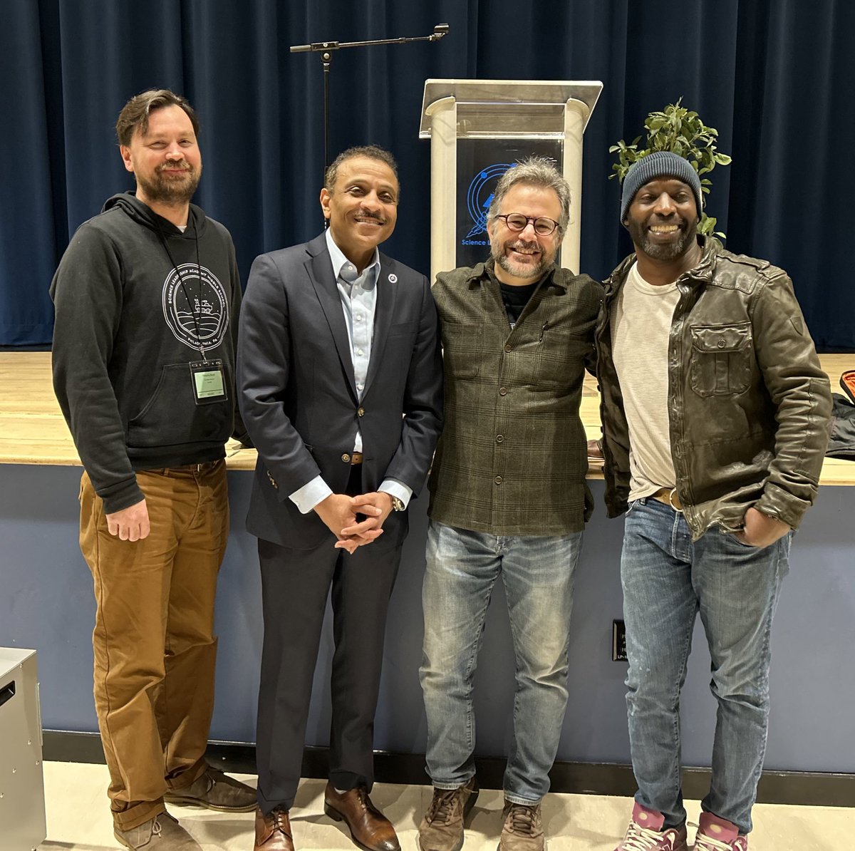 The SLA principals with @watlington_sr at @educonphilly! 

Cc: @SLAMiddle @SLA_Beeber @PHLschools