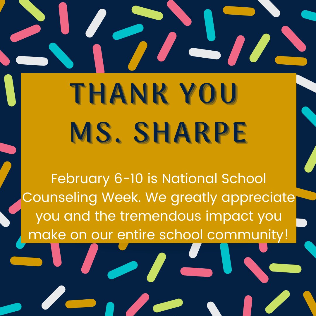 February 6-10 is National School Counseling Week. We greatly appreciate you and the tremendous impact you make on our entire school community! #ncpta #ptsa #crossroadsflex #PhoenixRISE #PursuingExcellence #wcpss #wcpssmagnets #DoThingsDifferently @crossroadsflex