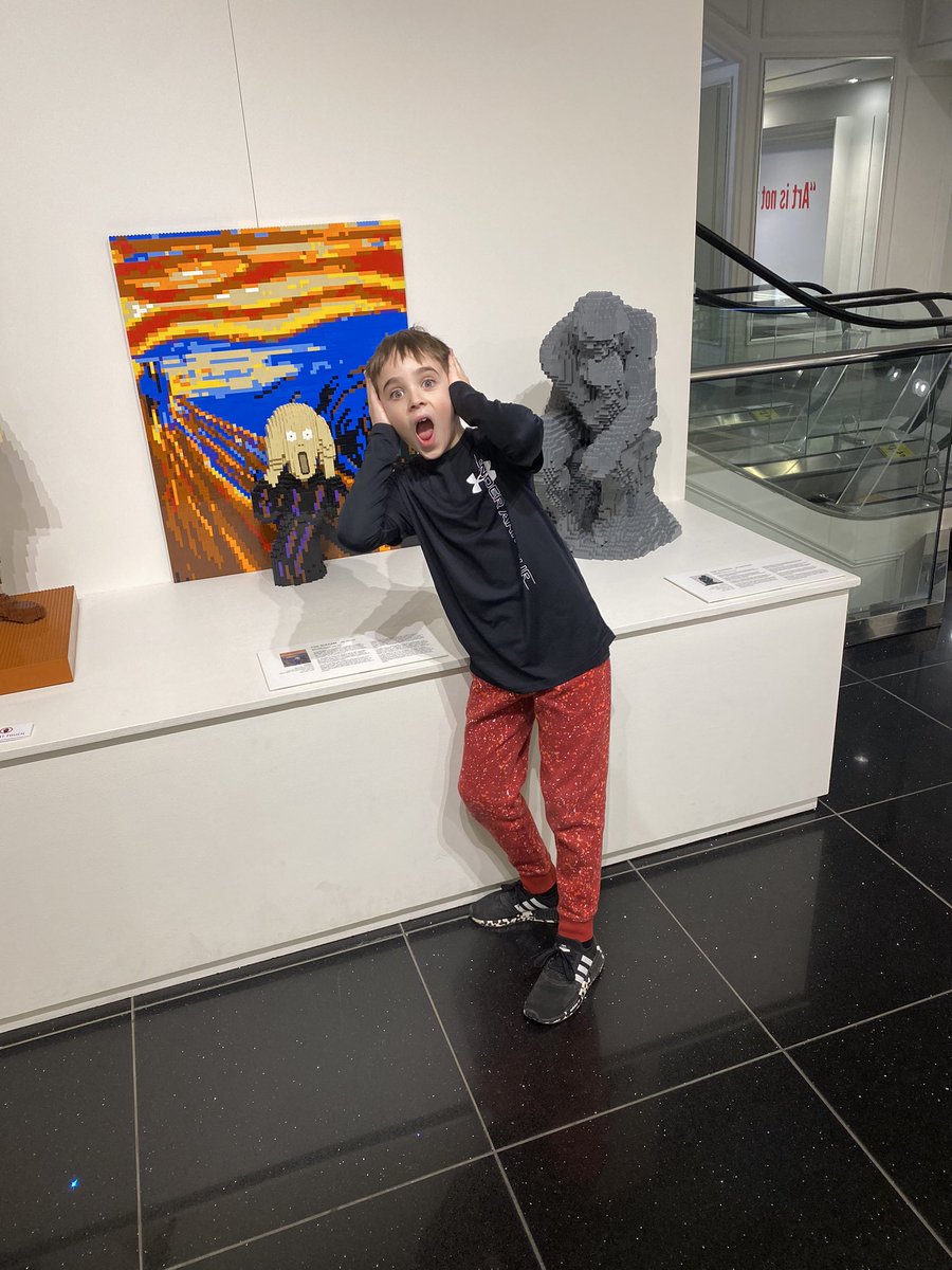 DaveWedge's tweet image. @artofthebrick was simply 🤯 #bostonbricks #LEGO @NathanSawaya