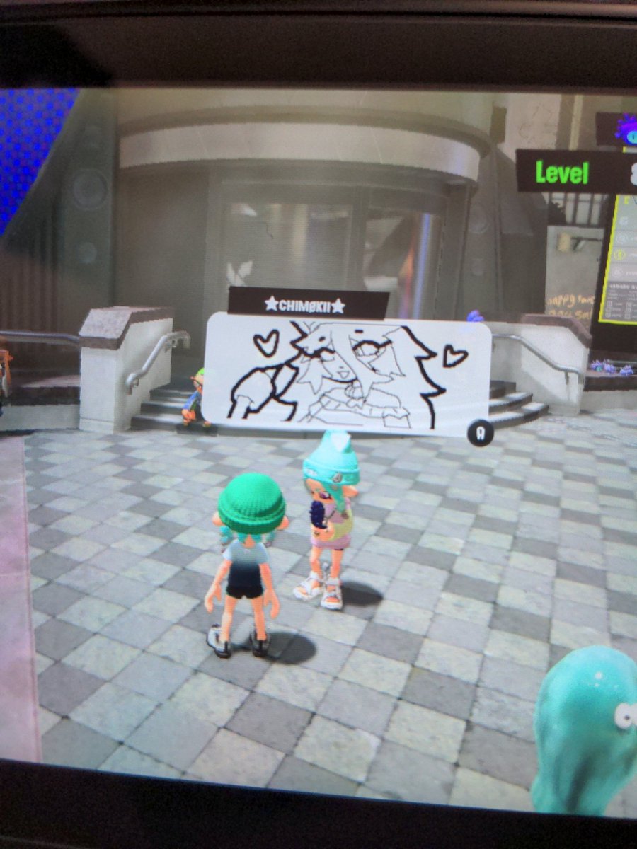 aveenax's tweet photo. @chikomokii I FOUND YOU ON SPLATOON :D https://t.co/dWpuEP2H6d