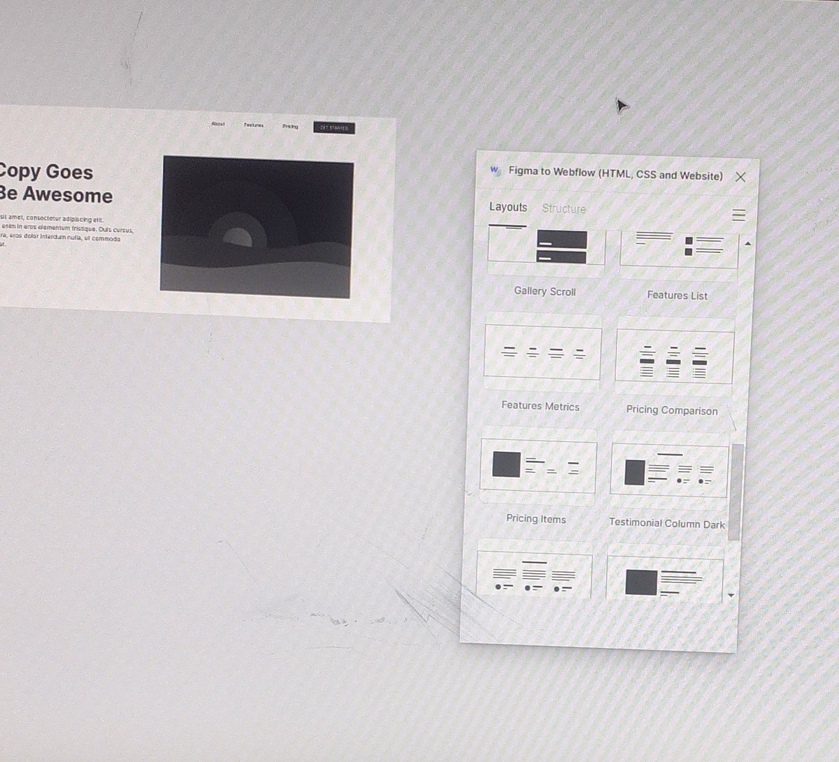 Jai_Chi_Town's tweet image. Trying out the new @figma to @webflow plug-in superpsyched😝 #figmatowebflow #webflow