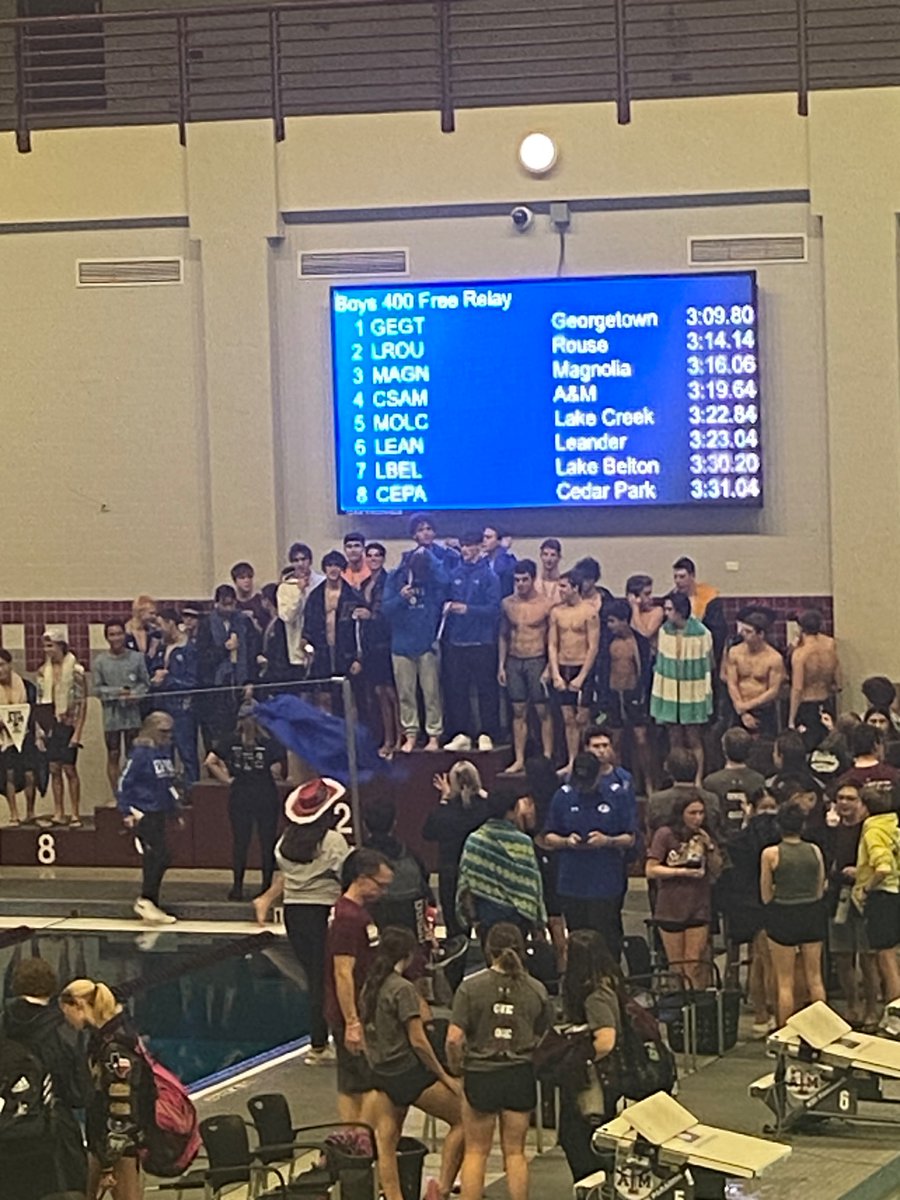 💥Regions Awards!🏅
🌟Boys 400 Free Relay- State Qualifier!!🌟2nd! Congrats to Logan L, Noah C, Brannan E, Kai F 💪🏊🏻‍♂️