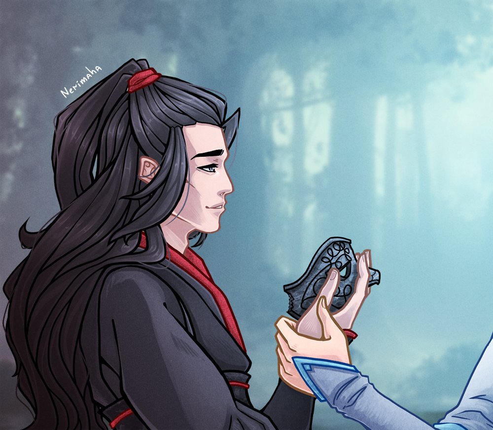 nerimaha_art's tweet photo. "It is time to go home, Wei Ying"

Mo Xuanyu was avenged, and all plots of old laid to rest. Yiling Laozu may not have a place in this new world... but Lan Wangji thinks otherwise.

Or, in short, my alternative idea for the ending of the untamed ^^ https://t.co/20AfOJfR6u