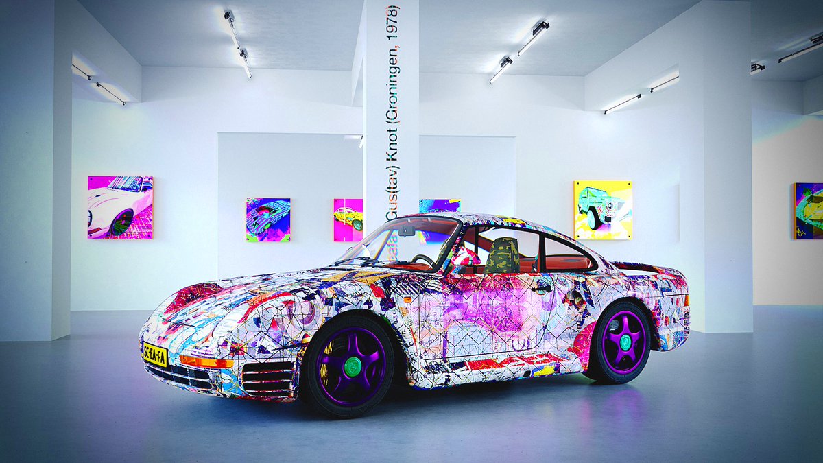The Porsche 959 Art Car by Sceafa...

#porsche #porscheclassic #porschelove #porschelife #porsche959 #porscheart
#artporsche #porscheartcar #porsche911 #porscheclub #classiccars #classicporsche #kunst #artcar #sceafasgarage #sceafa #museum #artforsale