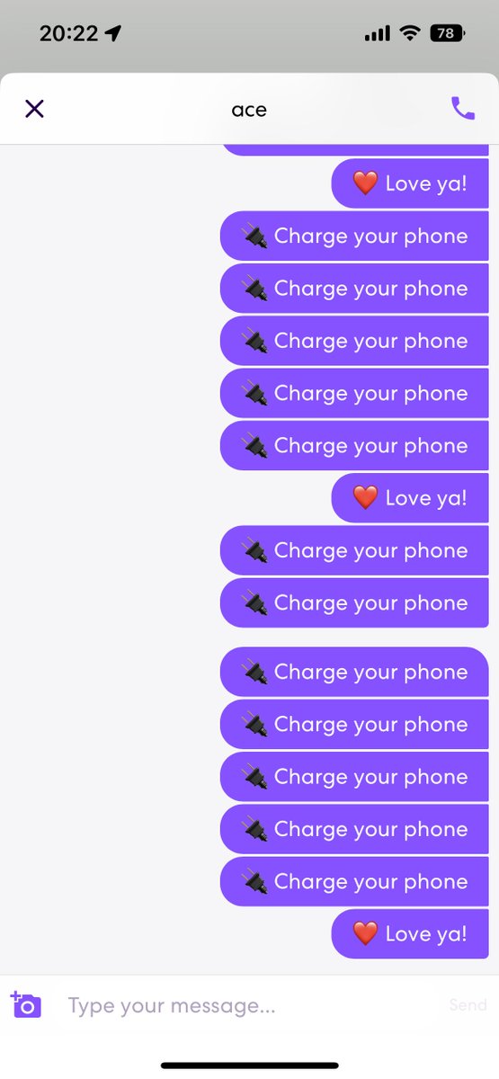 CHERRY! 🇦🇷 on Twitter: "someone tell ace to charge his fucking phone."