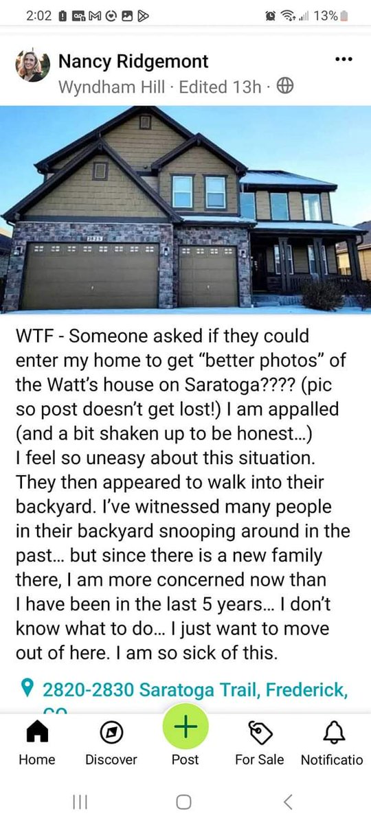 MaryMacElveen's tweet image. Leave the new family that moved into this home alone. It&apos;s their home now! #ChrisWatts