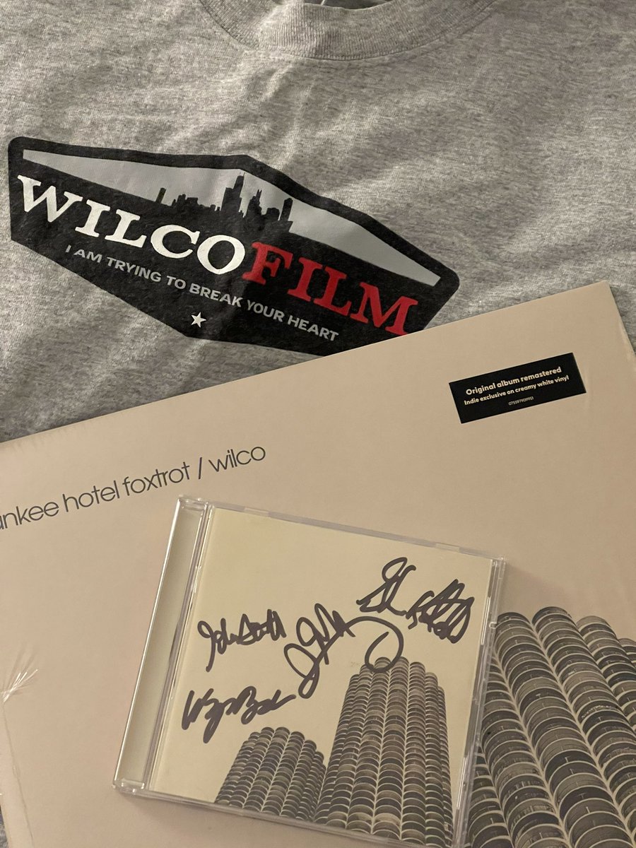 recordstoreday's tweet image. Been there all along, got the t-shirt.
Are we very happy for @BobMehr @JeffTweedy @CherylPawelski and Team @Wilco on their #Grammy wins?
Yankee Echo Sierra