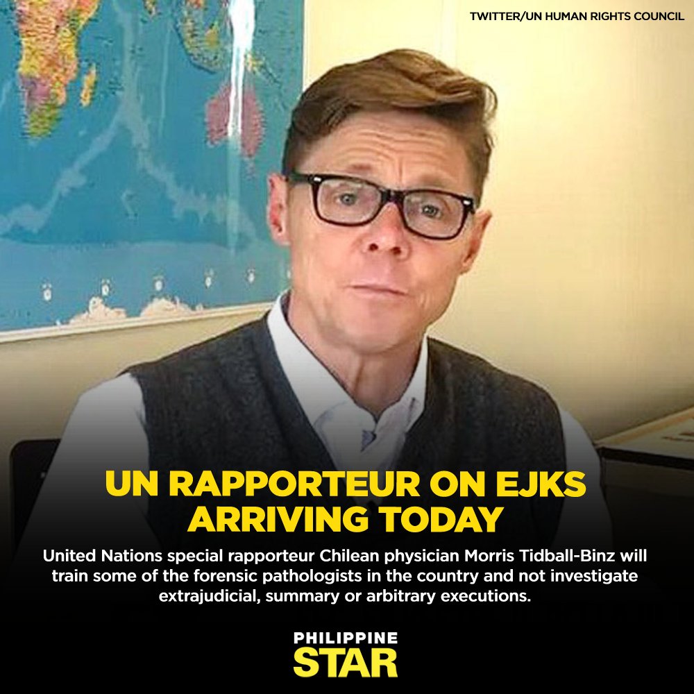The Philippine Star on Twitter "The United Nations special rapporteur