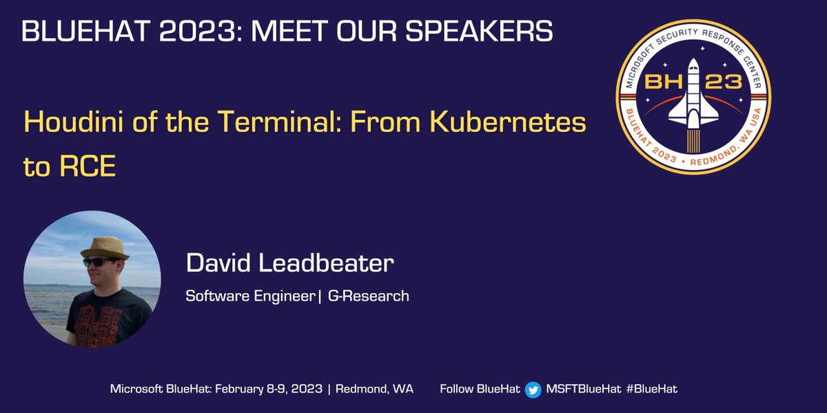 Microsoft BlueHat tweet media