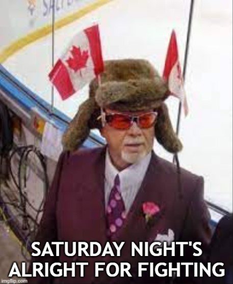 AliceLooknGlass's tweet photo. Happy 89th Birthday to Don Cherry. 
#Grapes🍇👑❤️ King of Coach's Corner. #CanadianHockeyIcon🇨🇦🏒 #BirthdaySuits🎂♥️♠️♦️♣️ #DonCherry
#IMakeMemes #MemeGirl #MemeWars
I wonder, did The Police take a line from this Don Cherry's song Band Of Gold? Hmm. 🤔🎶
https://t.co/ntR1cixGtq https://t.co/vxuCfxRaHk