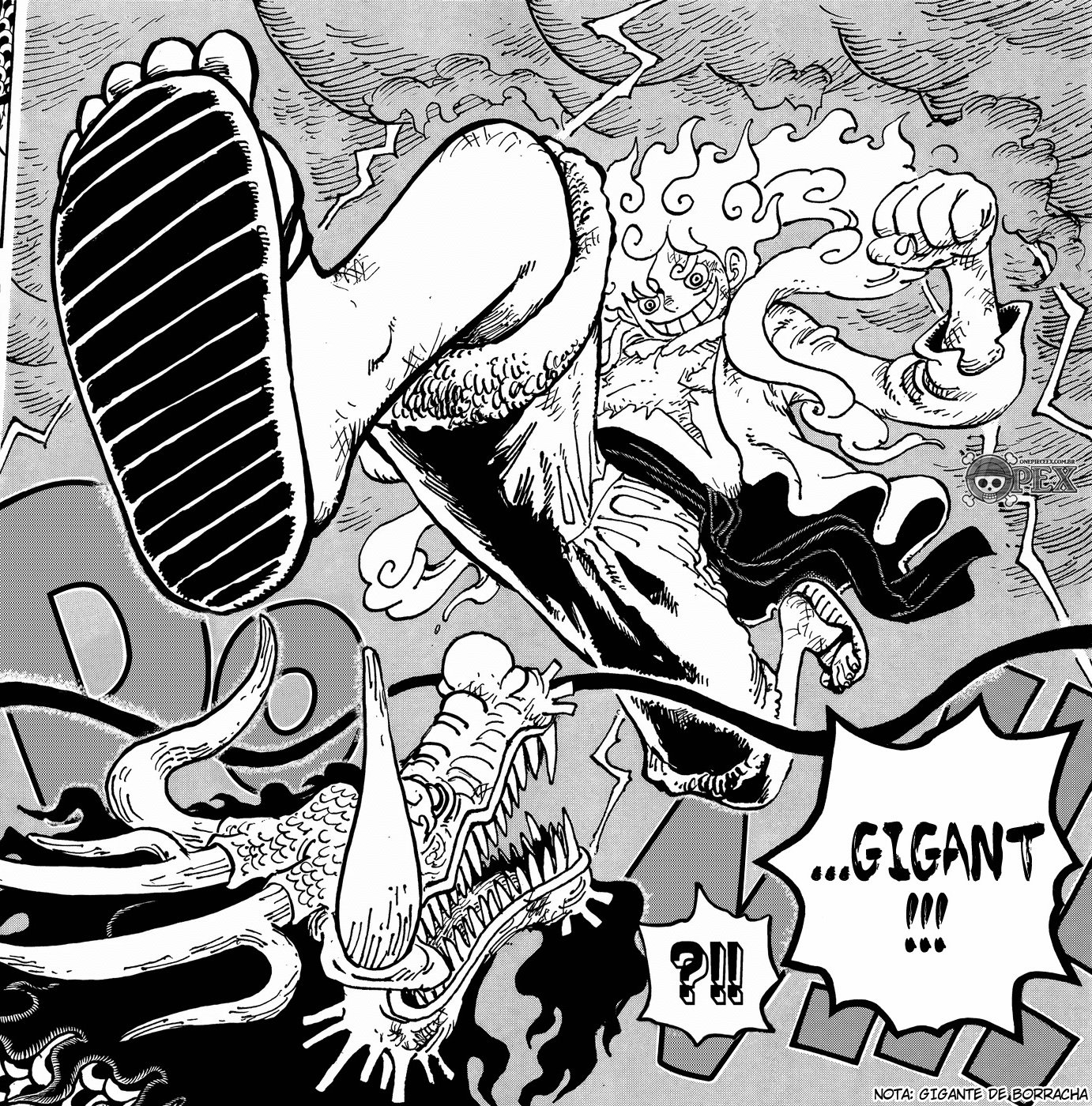 Kirigawa on X: 🚨LUFFY GIGANTE NO ANIME DE ONE PIECE!! #ONEPIECE1072   / X