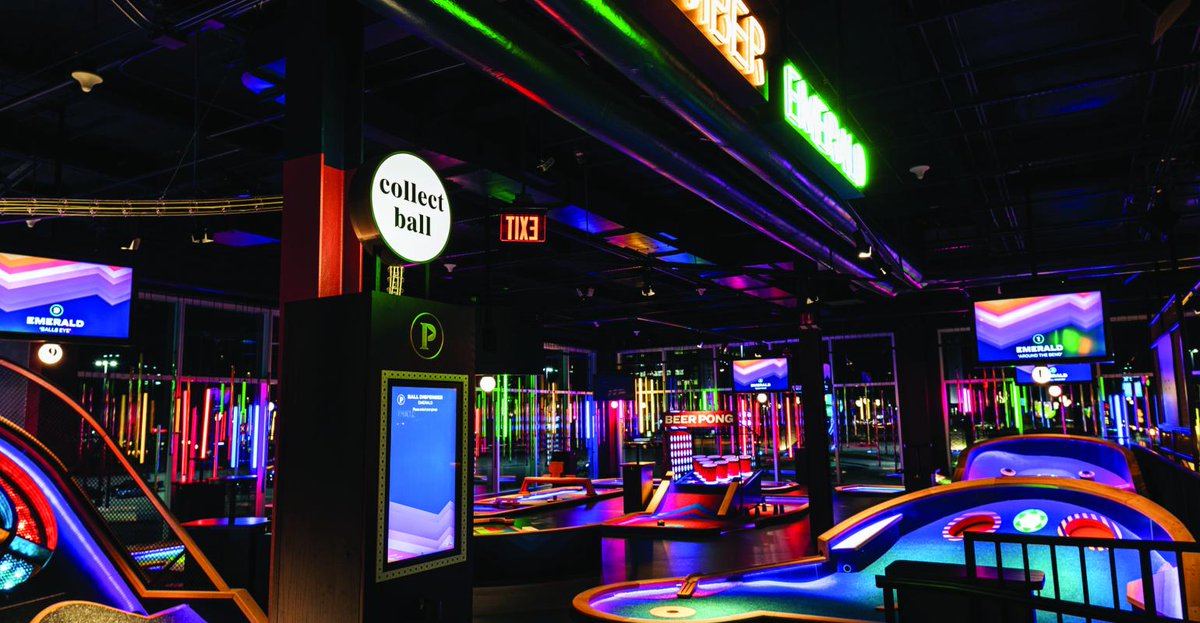 Eatertainment concepts like @Topgolf's 3-story Louisville, KY facility are as much about playing and experience as they are food and drink. Today brands @Puttshack are enticing Gen Z. #restaurants #restaurantindustry #restaurantbusiness #restaurantnews ow.ly/mK3650MK4wB