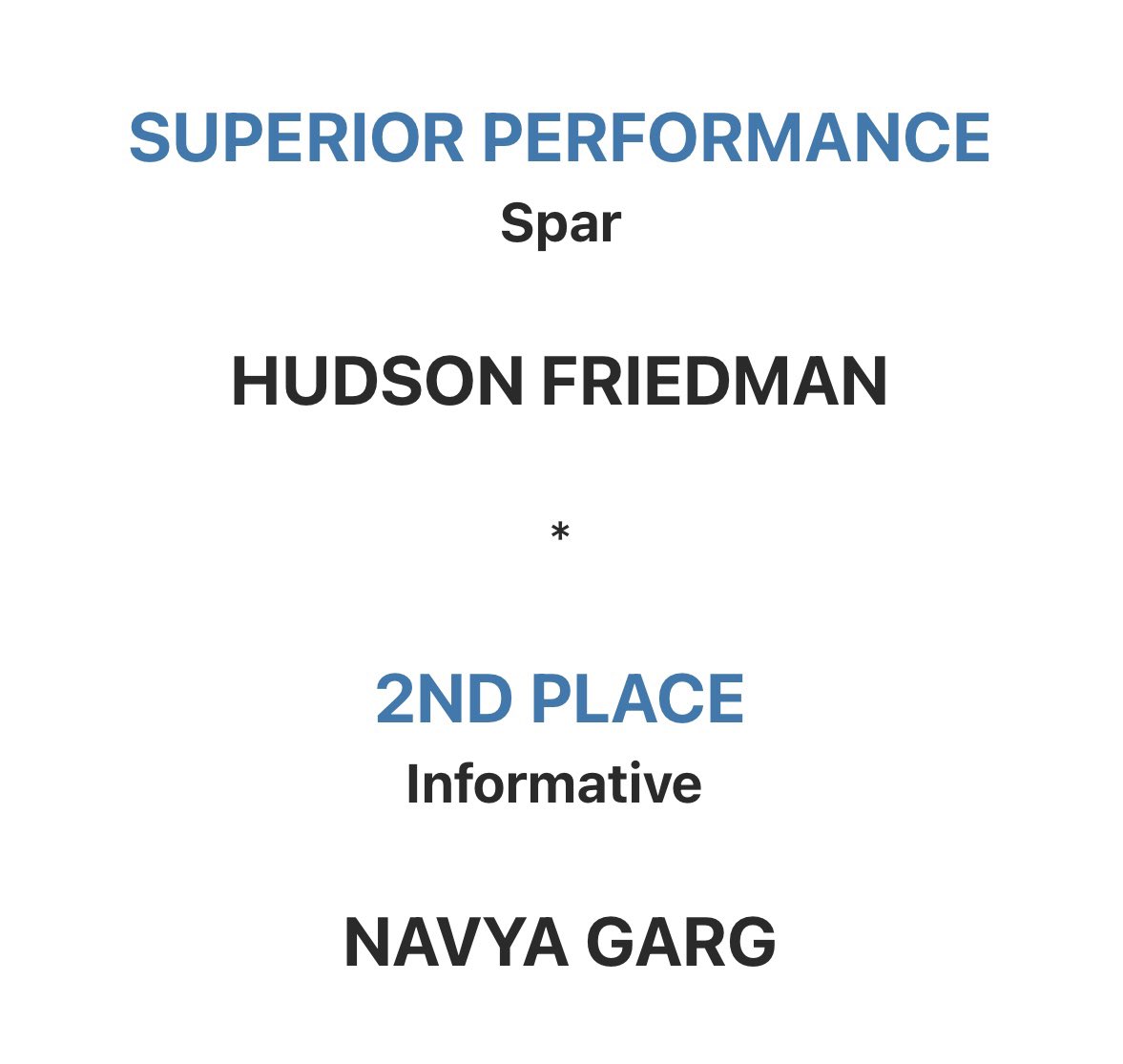 CONGRATULATIONS to the OPHS Speech team for its amazing showing at the league tournament yesterday!🎉🥳🙌🎉🥳👏🎊👏🥳 @OakParkUSDSupt <a href="/OPHSEagles/">Oak Park High School</a> <a href="/oakparkusd/">Oak Park USD</a>