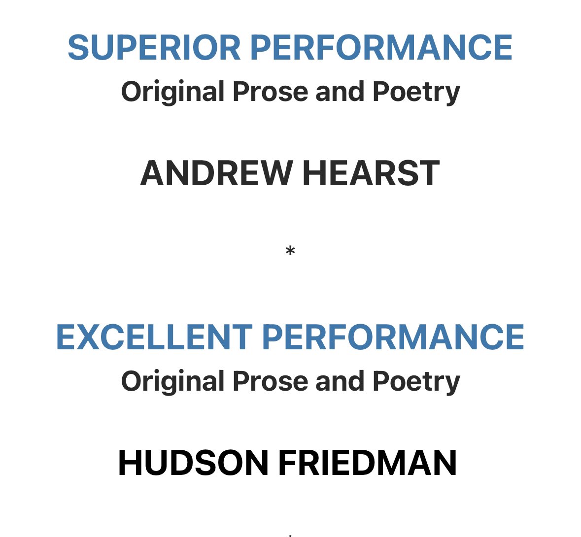 OPHS Speech/Debate Team tweet media