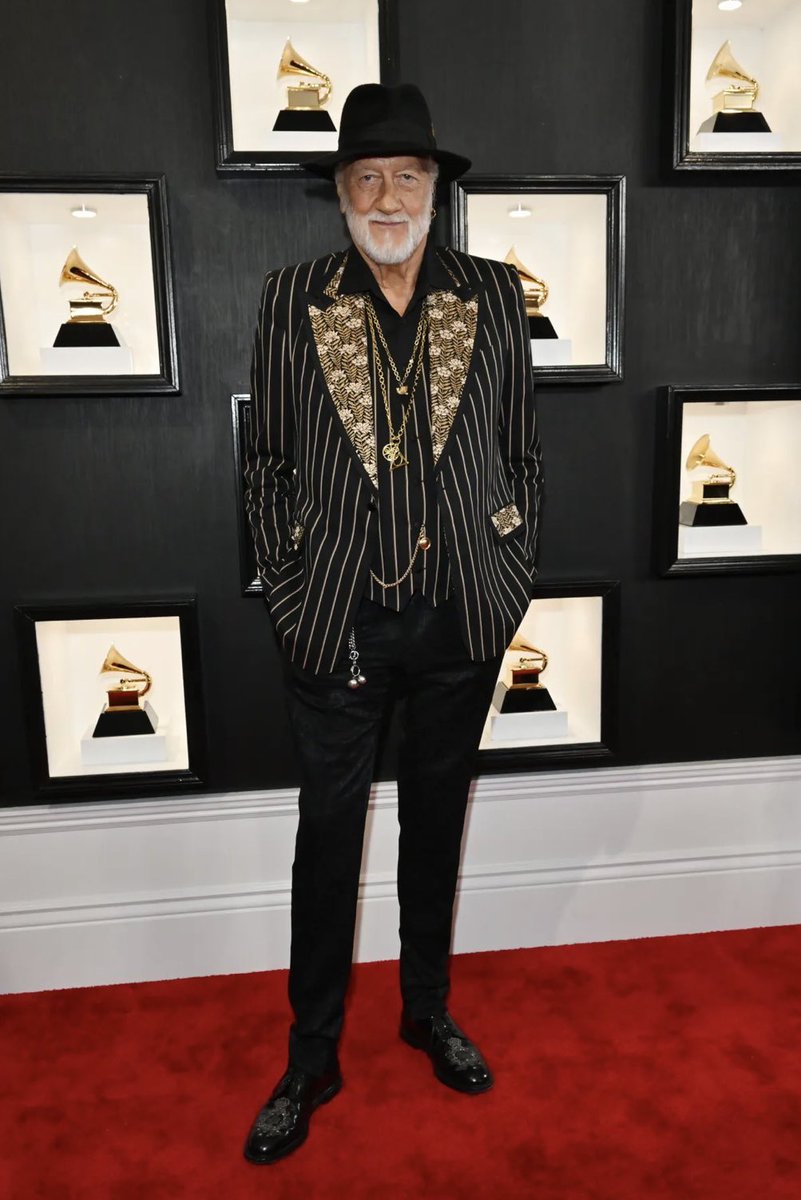 Smart dressed man @MickFleetwood