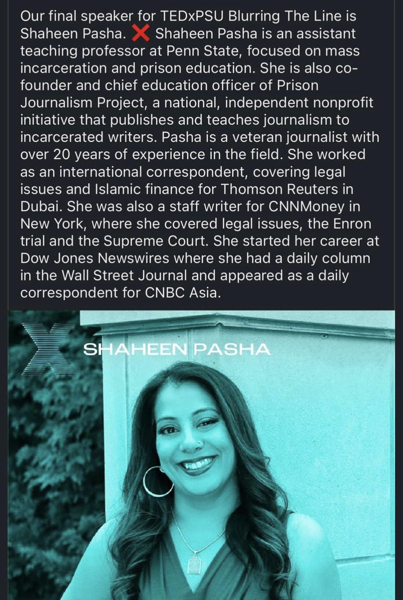 profpasha's tweet photo. One week away from TEDxPSU. Come hear me speak on Feb. 12 at Schwab Auditorium @penn_state. Tix are free &amp; doors open at 10:30 with some amazing speakers kicking off at 11am. As for me, I’m up right after intermission at 12:50 pm so come cheer me on so I don’t die from nerves! https://t.co/HsGt4YV2JX