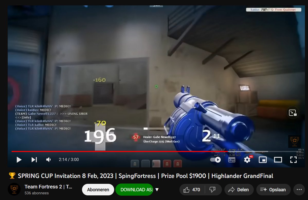 LucyOnTwtt's tweet photo. It's actually crazy how far tf2 scammers will go, I knew of the whole join my comp team and sign up on my website scam but now they are actually going as far as to set up YouTube channels with botted views, comments &amp; stolen footage to trick people even more. https://t.co/lsKL5WngJU