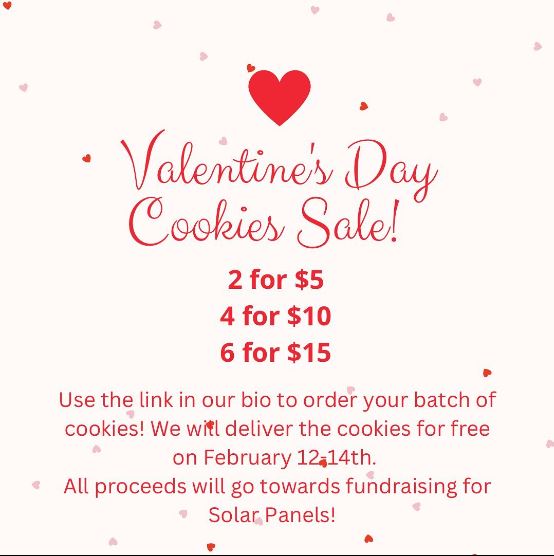 OurEarthNow's tweet image. Order cookies for your valentine and we will deliver them.  docs.google.com/forms/d/e/1FAI…