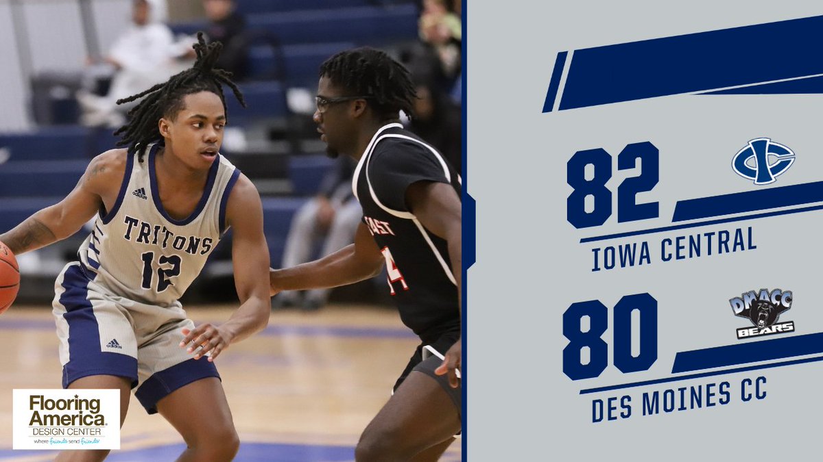 iowacentralmbb's tweet image. Big conference win at home over DMACC.  We battled all day and made plays down the stretch.  Really proud of our execution when we needed it the most.  Next game is Wednesday night at Iowa Western.  #WE