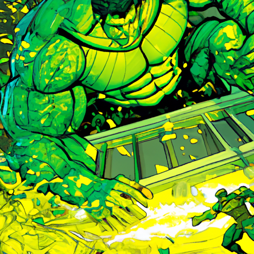 comics_openai's tweet photo. Marvel story: INCREDIBLE HULK (2011) #5 desc (by AI): In Incredible Hulk #5, the Incredible Hulk is seen in a fierce battle with the Abomination, a monstrous creature created by the same gamma radiation that transformed... #marvel #marvelapi #dalle2 #dalle #openai #textdavinci003 https://t.co/aLhGXx0Vzy