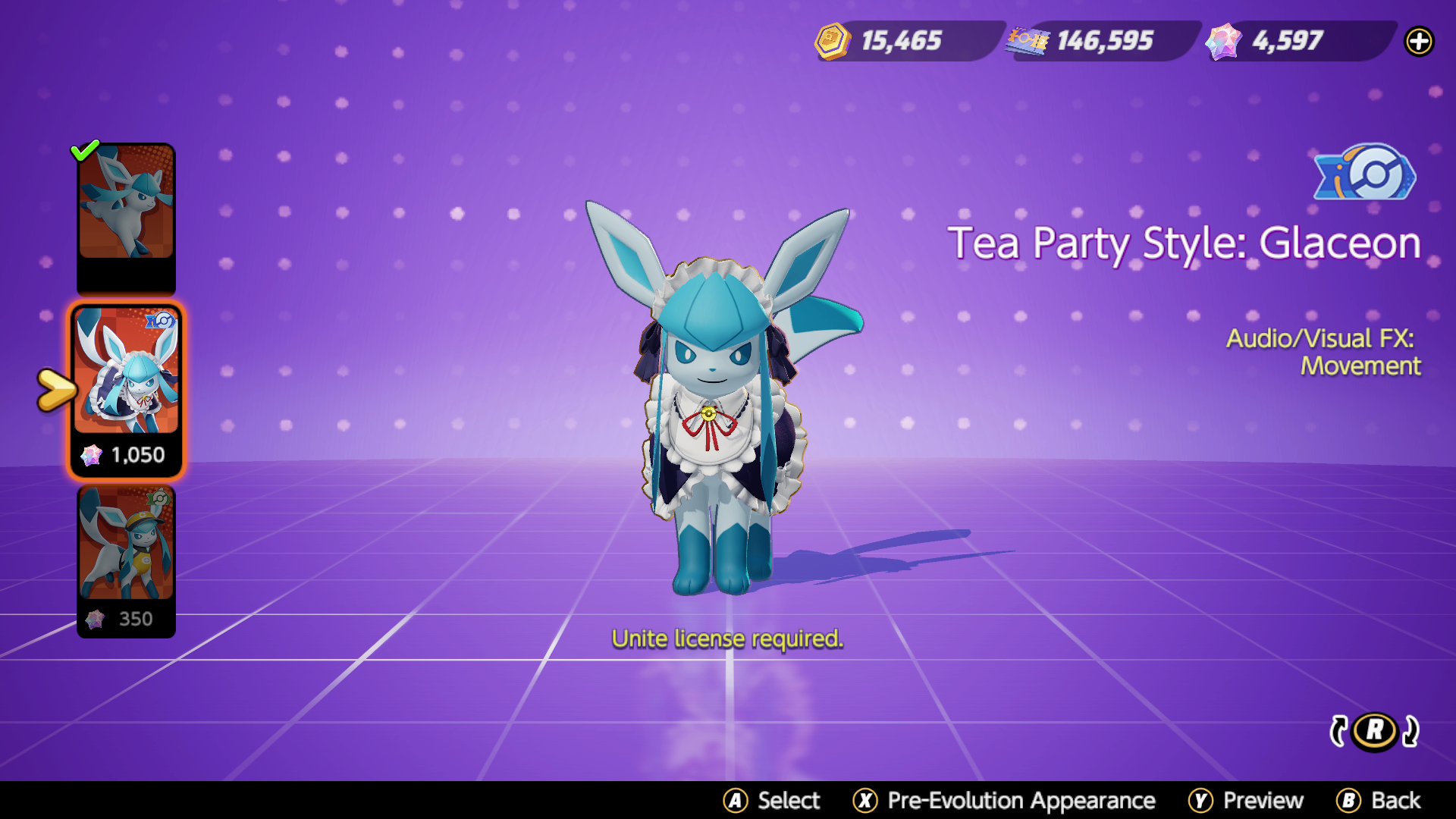 Glaceon Pokemon Unite Skin Oficial Online | futuros.abrelatam.org